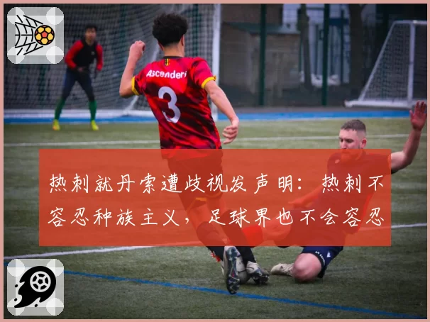 热刺就丹索遭歧视发声明：热刺不容忍种族主义，足球界也不会容忍